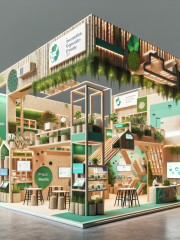 Sustainable solutions in exhibition stand design – balancing eco-friendliness and creativity