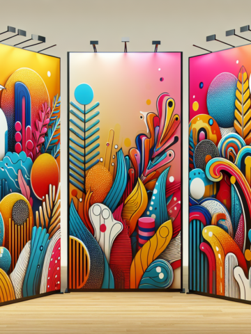 Tips for designing eye-catching free standing display stands