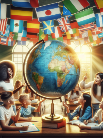 What defines an international school?