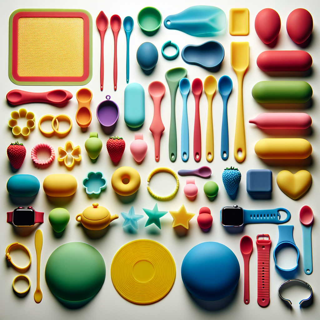 What are the characteristics of silicone products?