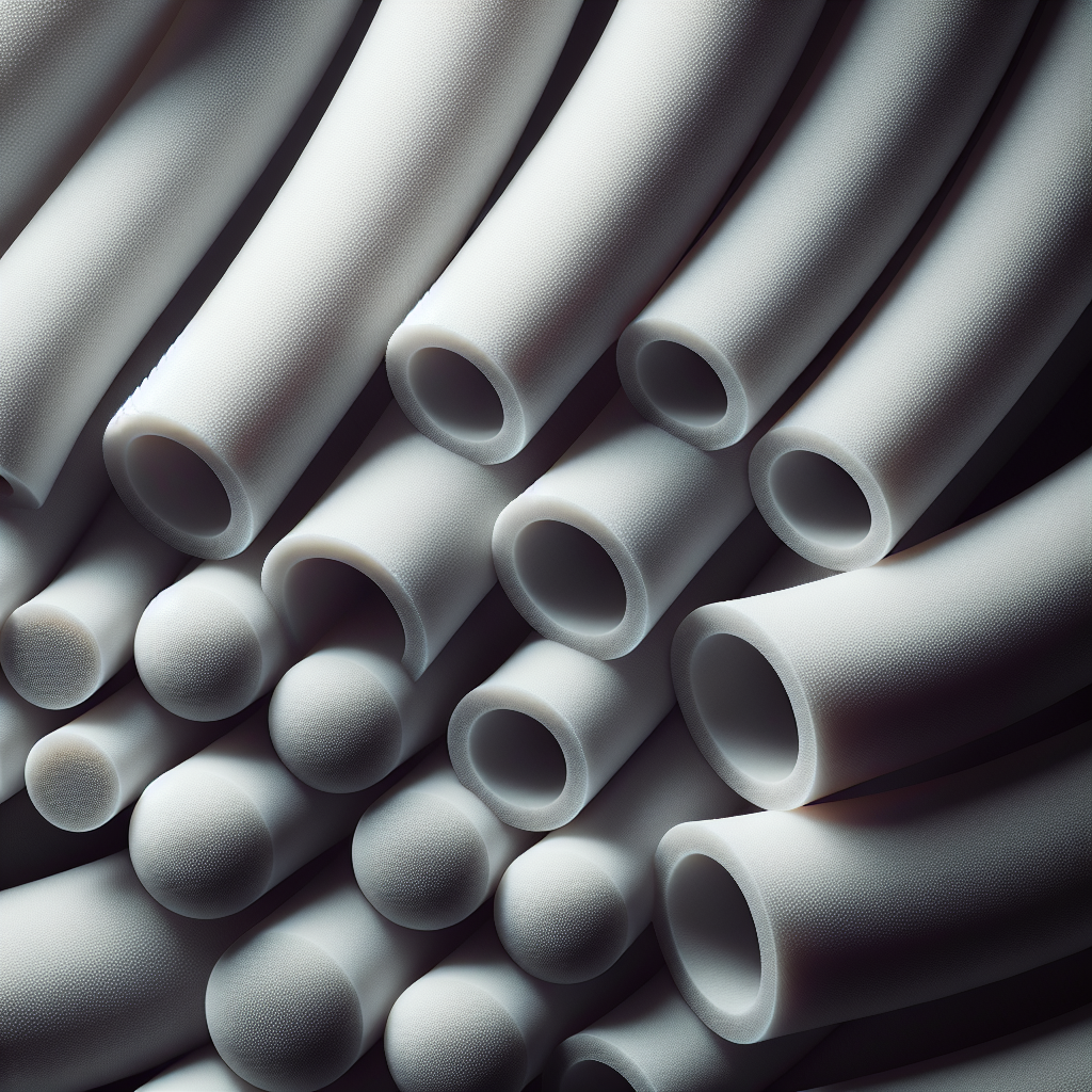 What are foamed silicone hoses?