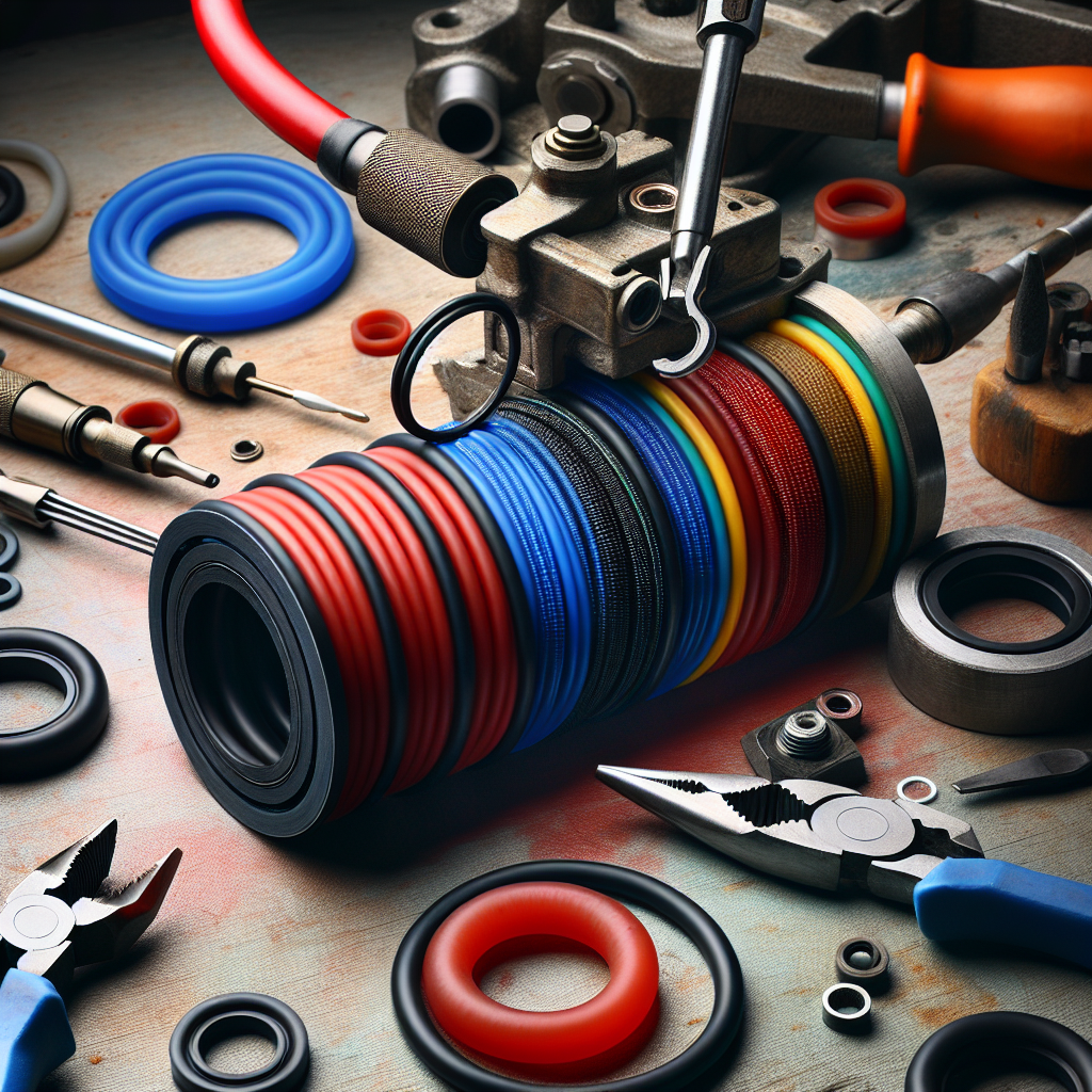 Silicone O-Ring Cord – Versatile Sealing Material for Custom Applications
