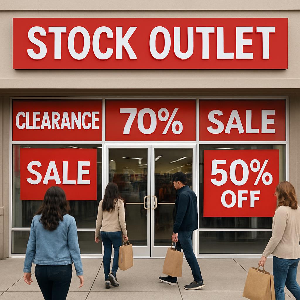 What is a stock outlet and how does it work?
