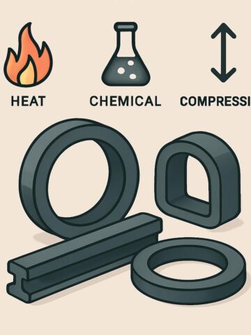 Ranking rubber seals & gaskets – which options handle heat, chemicals, and compression best?