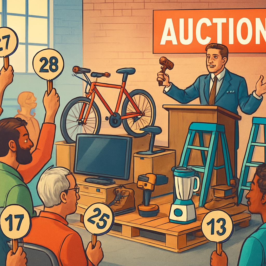 Are pallet auctions a good way to buy inventory cheaply?