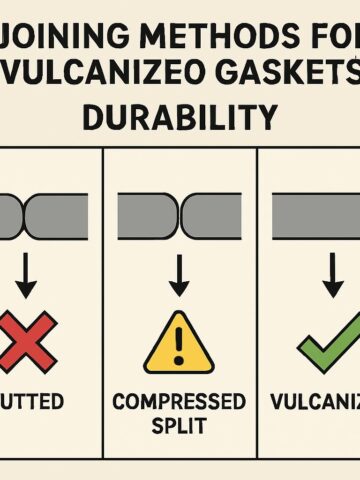 Ranking vulcanized gaskets – joining methods compared: which delivers the strongest, most durable seam?