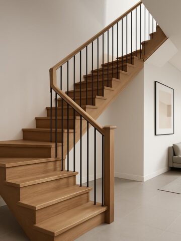 L-shaped winder stairs – ranking of variants and which one fits your interior best