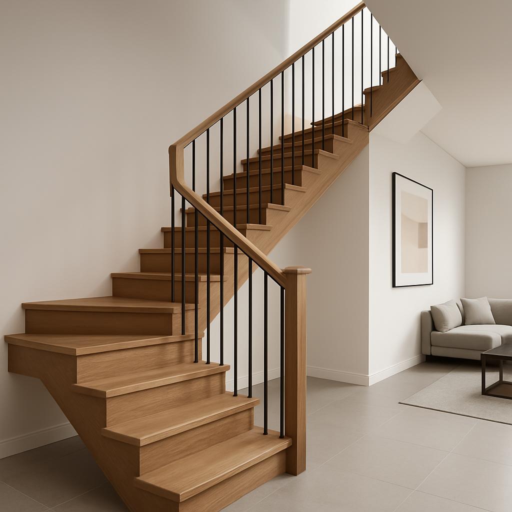 L-shaped winder stairs – ranking of variants and which one fits your interior best