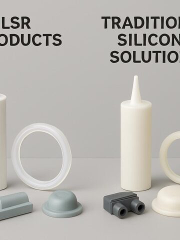 When should you choose LSR products over traditional silicone solutions?