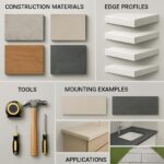 Edge profiles – a complete guide to construction, mounting and applications