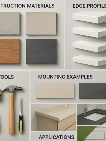Edge profiles – a complete guide to construction, mounting and applications