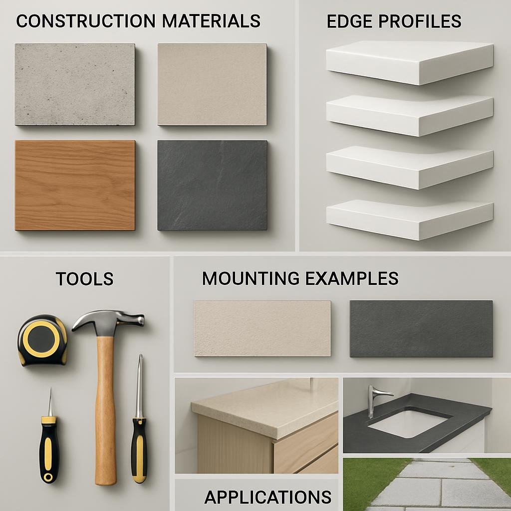 Edge profiles – a complete guide to construction, mounting and applications