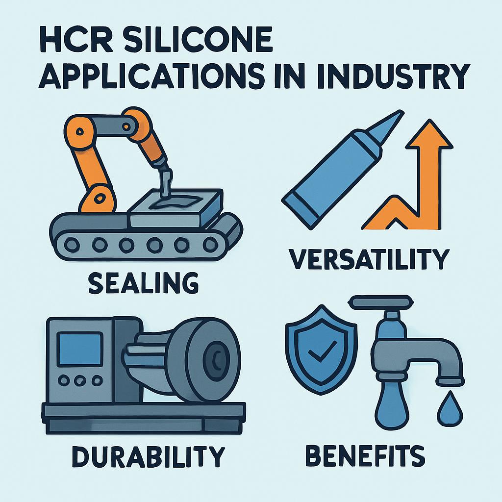 HCR silicone in industry – typical applications and benefits